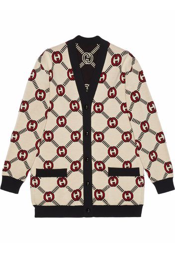 Gucci reversible Interlocking G cardigan - Neutrals