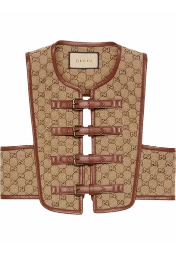 Gucci Gilet in tessuto GG trapuntato - Neutrals