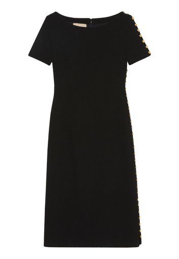 Gucci button-front midi dress - Black