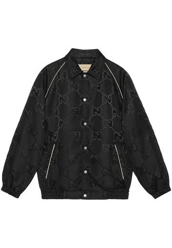 Gucci Jumbo GG canvas jacket - Black