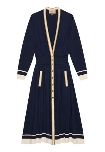 Gucci wool midi dress - Blue