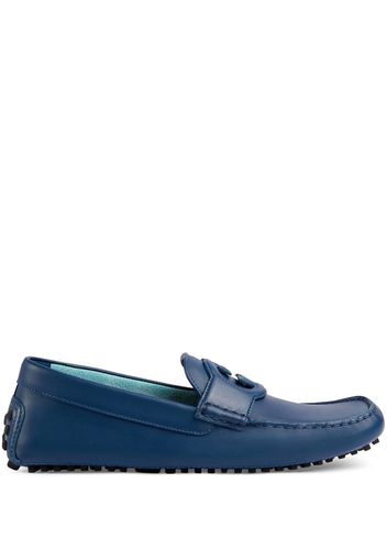 Gucci Interlocking G driving shoes - Blue