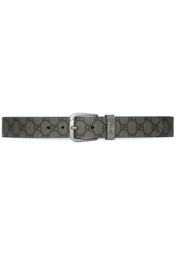 Gucci GG-Supreme adjustable belt - 1244 그레이