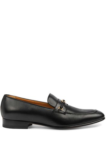 Gucci Interlocking G leather loafers - Black