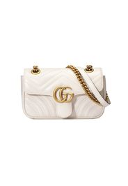 Gucci white GG Marmont matelassé mini bag