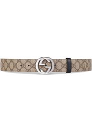 Gucci Reversible GG Supreme belt - Brown