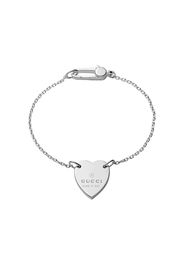 Gucci Bracelet with Gucci trademark heart - Silver