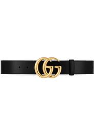 square-buckle logo belt