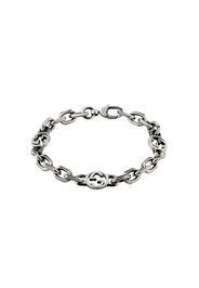 Natasha Zinko lettering-motif Silver Bracelet - Farfetch