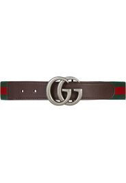 logo buckle belt