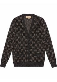 Gucci GG intarsia-knit cardigan - Black