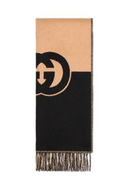 Gucci Interlocking G wool scarf - Neutrals