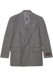 Gucci wool-cashmere jacket - Grey