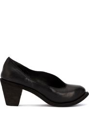 chunky-heel pumps