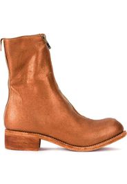 zip front boots