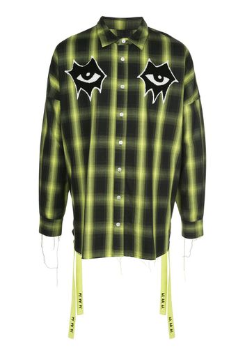 Signature Eyes checked shirt