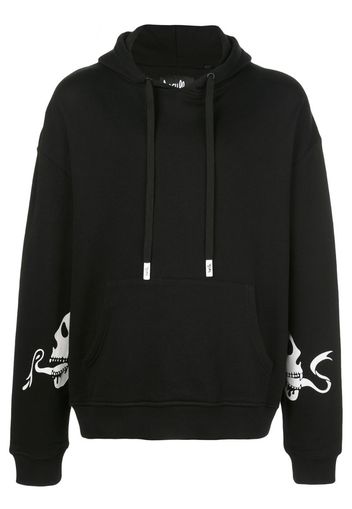 Snake drop-shoulder hoody