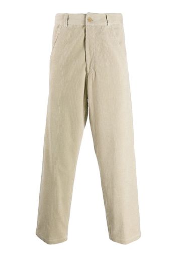 Haider Ackermann corduroy wide leg trousers - Neutrals