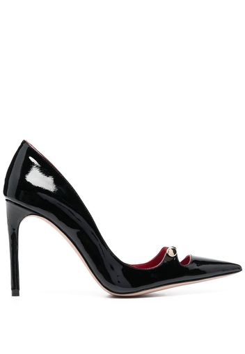 HARDOT 110mm pointed-toe pumps - Black