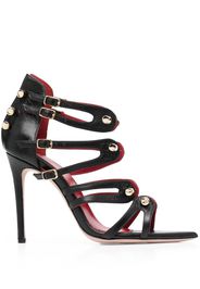 HARDOT 110mm bar-detail open-toe sandals - Black