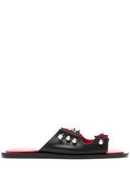 HARDOT Move On leather sandals - Black