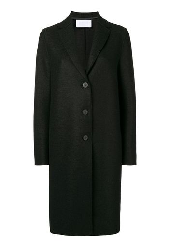 Harris Wharf London boxy buttoned coat - Black