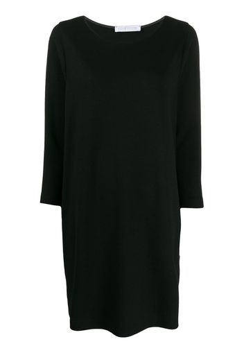 boat neck shift dress