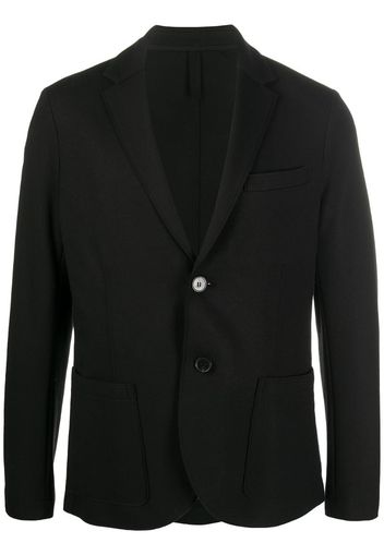 single-breasted fitted blazer