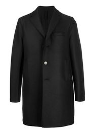 Harris Wharf London midi single breasted coat - Black