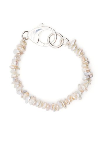 Hatton Labs beaded pearl bracelet - White