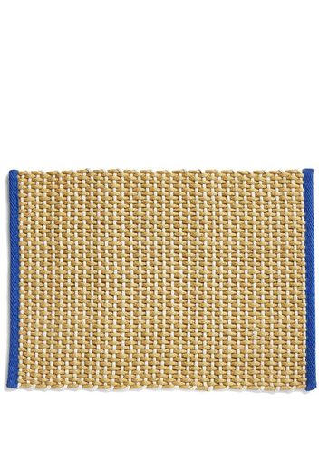 Door woven mat