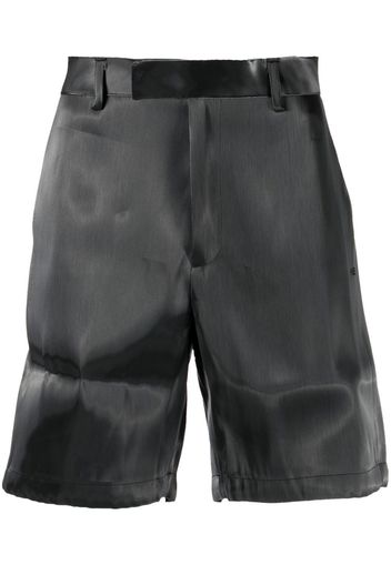 HELIOT EMIL Liquid Metal bermuda shorts - Grey