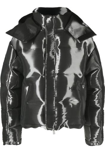 HELIOT EMIL metallic padded jacket - Neutrals