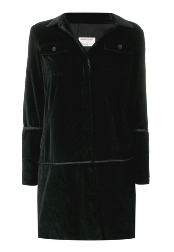 Helmut Lang Pre-Owned velvet coat - Black