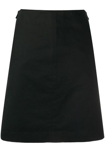2000s high-waisted A-line skirt