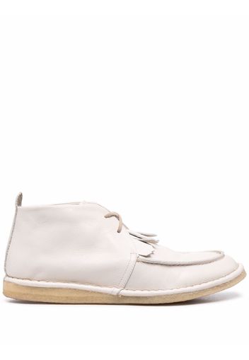 HENRIK VIBSKOV fringed lace-up loafers - Neutrals