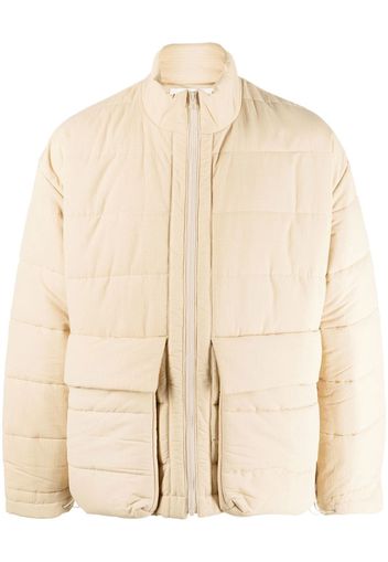 Henrik Vibskov long-sleeve padded jacket - Neutrals