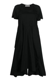 Henrik Vibskov Renee slit-sleeve asymmetric dress - Black