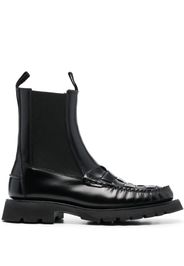 Hereu Alda woven Chelsea boots - Black