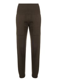 Hermès Pre-Owned knitted trousers - Brown