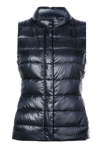 zip quilted gilet