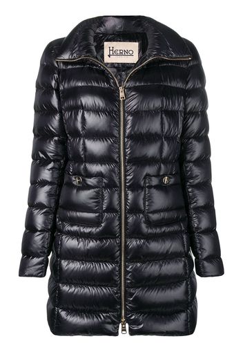 Herno mid-length puffer jacket - Black