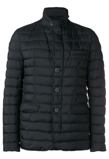 buttoned puffer jacket