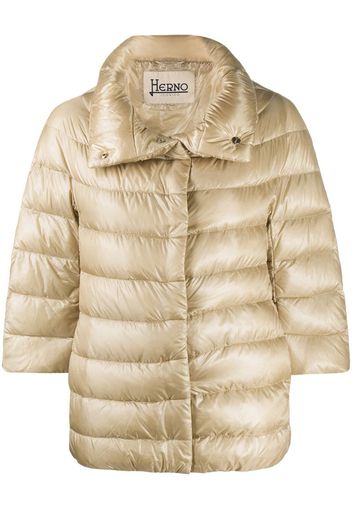 high neck puffer jacket