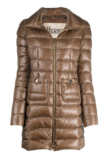 zip-up padded coat