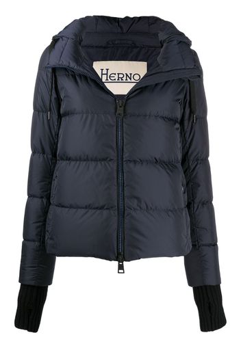 detachable down puffer jacket