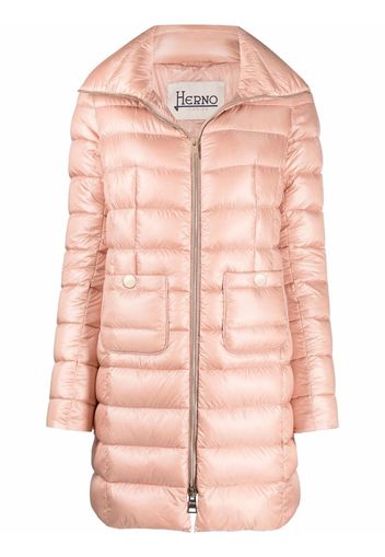 Herno padded zip-up coat - Pink