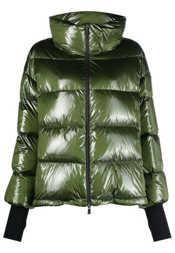 Herno zip-fastening padded jacket - Green