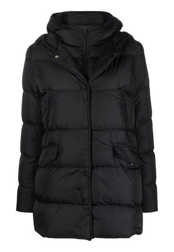 Herno zip-fastening padded coat - Black