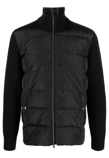 Herno zip-up padded jacket - Black